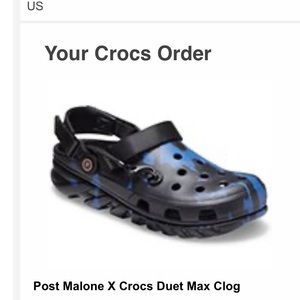 Post Malone x Crocs Duet Max Clog